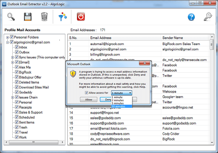 web email address extractor
