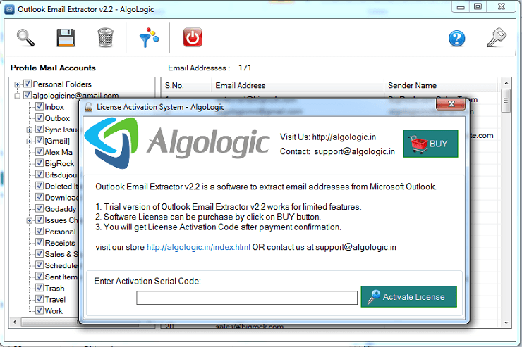free outlook email grabber
