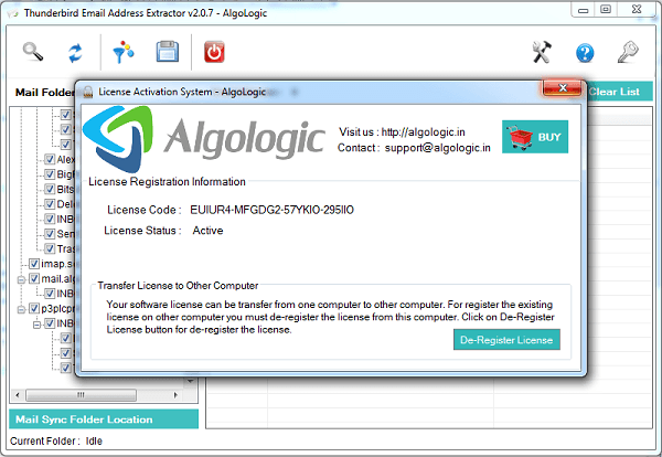 thunderbird email finder