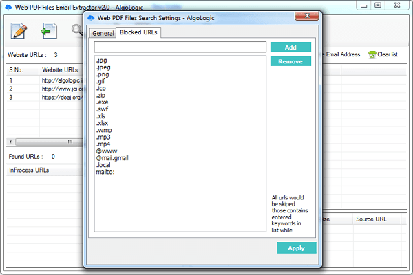 free extract email address from pdf
